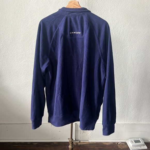 Oakley Y2K Zip Up Fleece Jacket Size Large - Picture 3 of 3